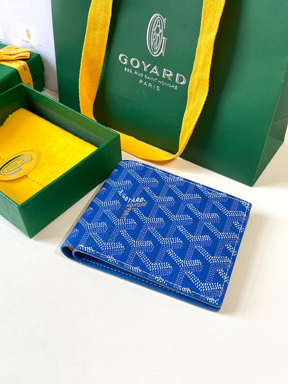 Goyard Victoire Wallet Blue - 8