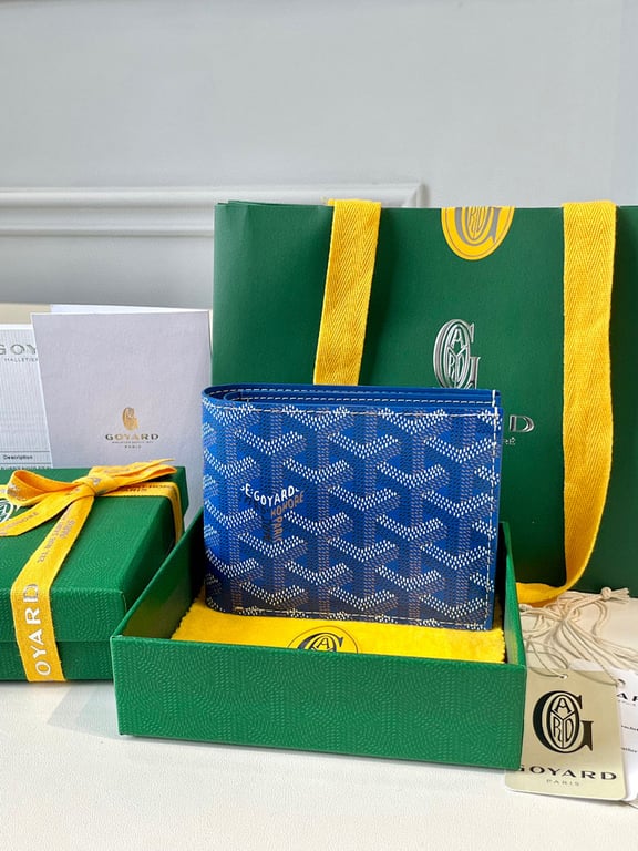 Goyard Victoire Wallet Blue - 9