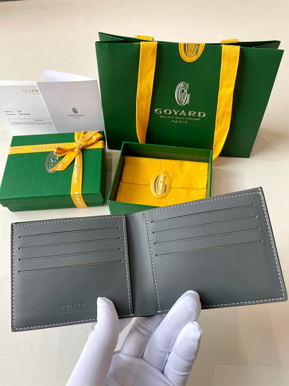 Goyard Victoire Wallet Grey - 5