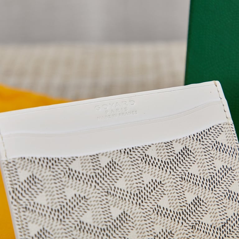 Goyard Saint Sulpice Card Holder White Goyardine - 7
