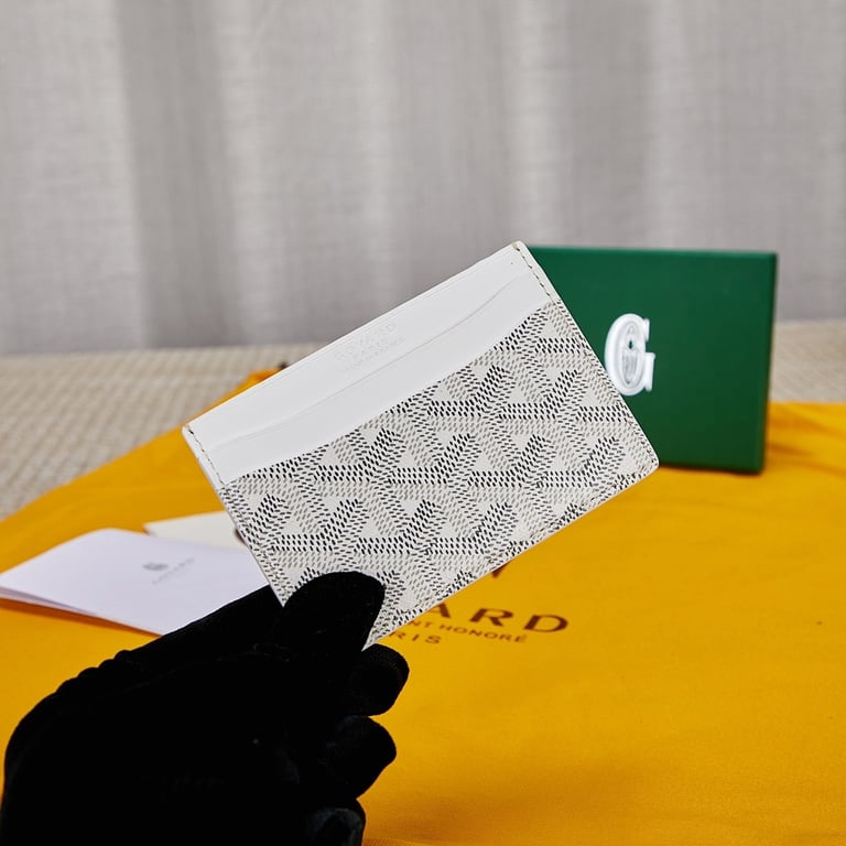 Goyard Saint Sulpice Card Holder White Goyardine - 8
