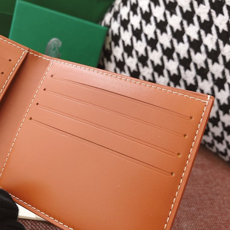 Goyard Victoire Wallet Black and Tan - 2