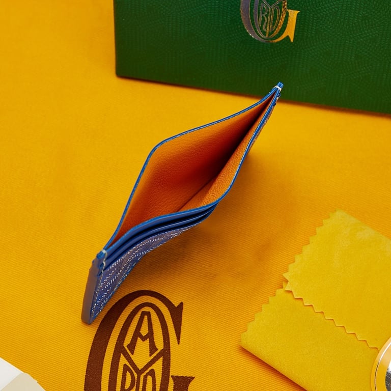 Goyard Saint Sulpice Card Holder Blue - 2