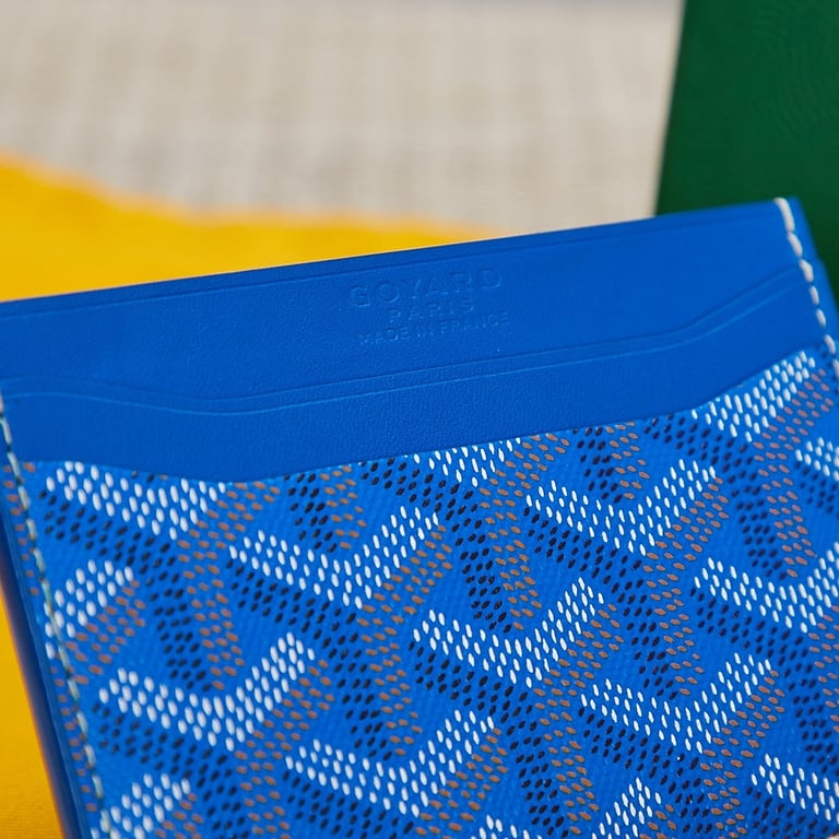 Goyard Saint Sulpice Card Holder Blue - 5