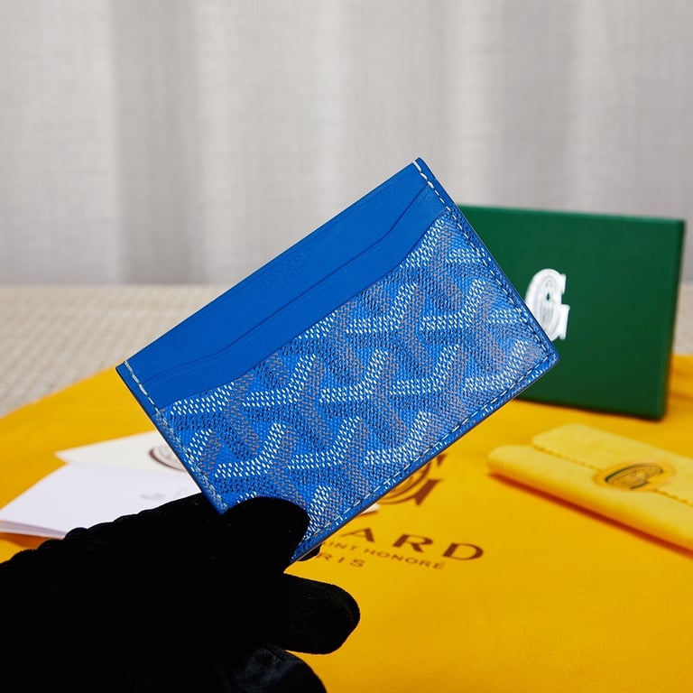 Goyard Saint Sulpice Card Holder Blue - 8
