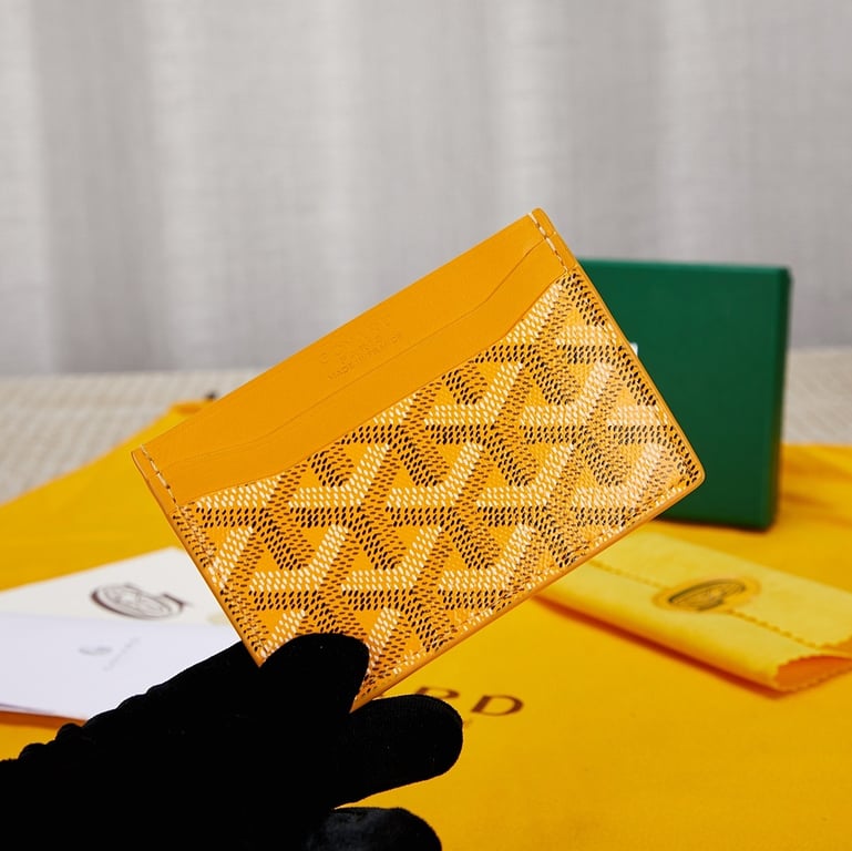 Goyard Saint Sulpice Card Holder Yellow - 5