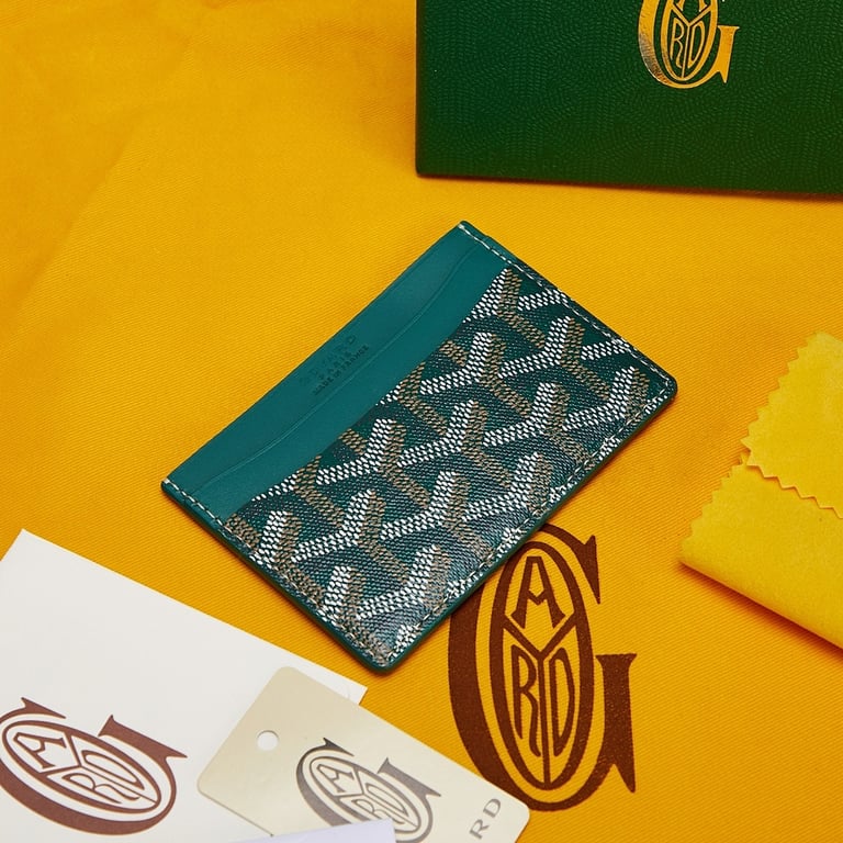 Goyard Saint Sulpice Card Holder Green - 2