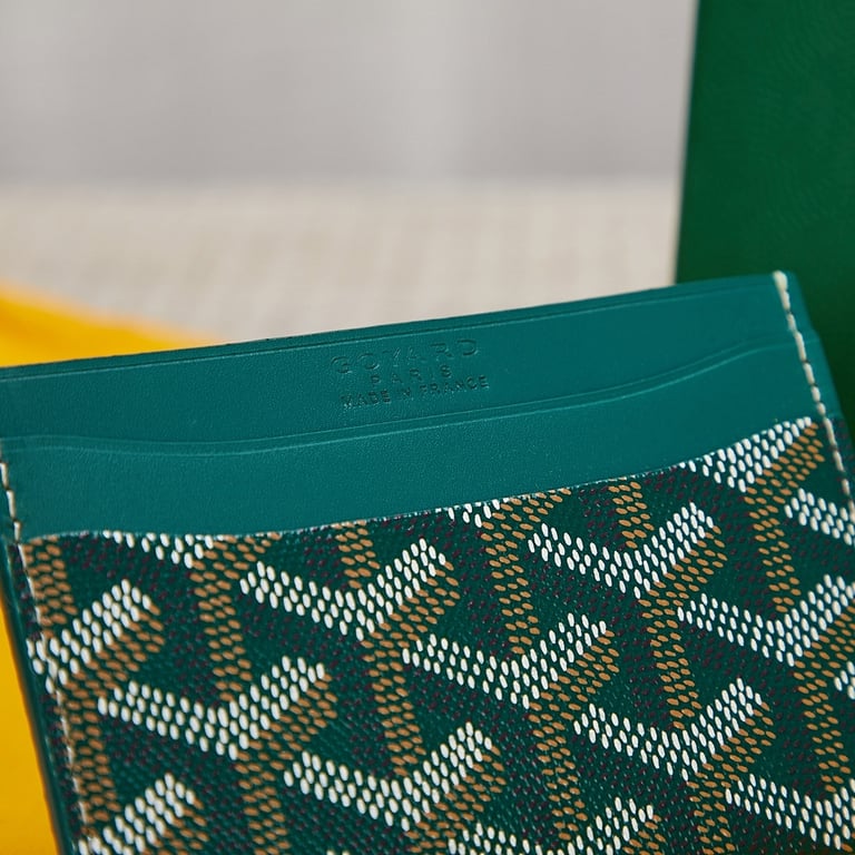 Goyard Saint Sulpice Card Holder Green - 5