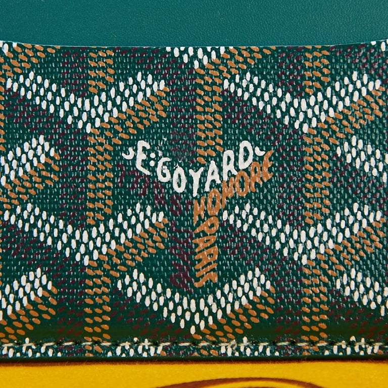 Goyard Saint Sulpice Card Holder Green - 6