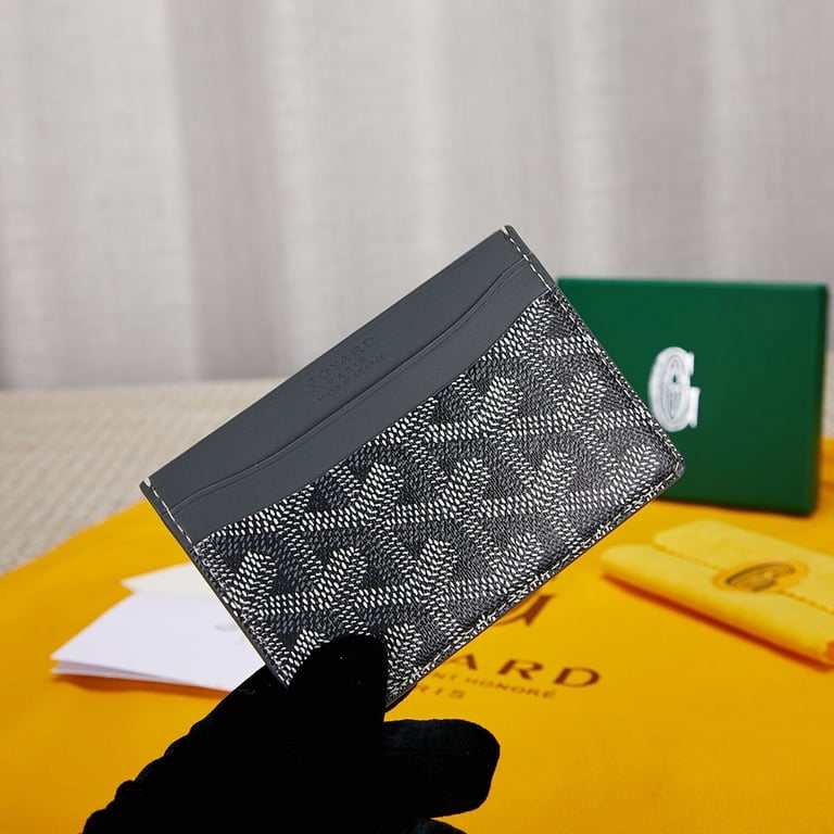 Goyard Saint Sulpice Card Holder Grey - 5