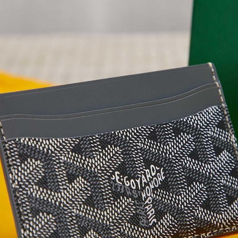 Goyard Saint Sulpice Card Holder Grey - 6