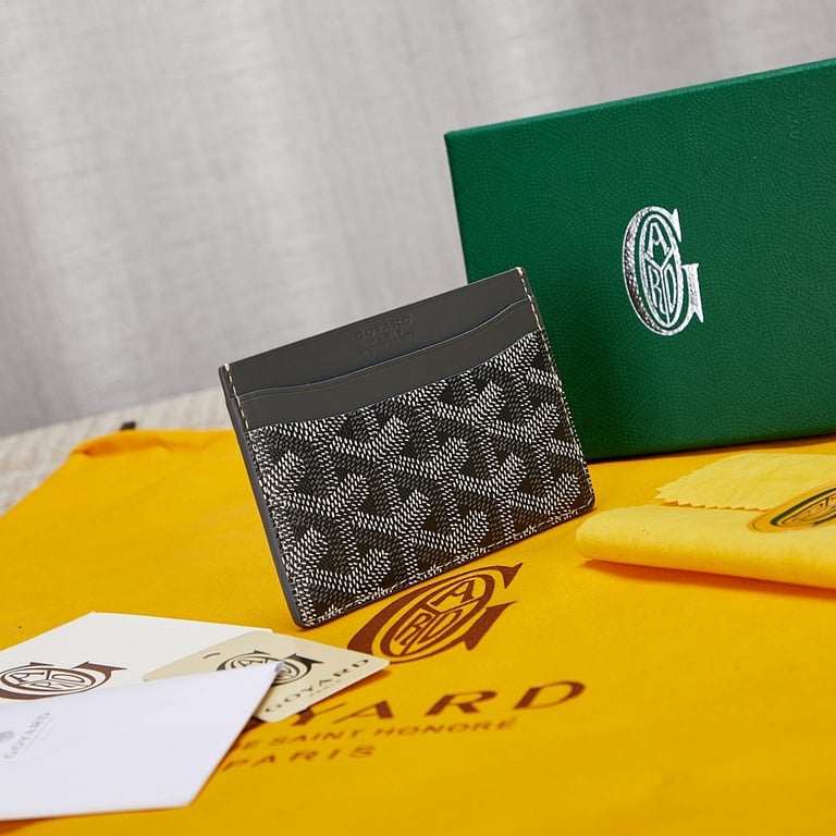 Goyard Saint Sulpice Card Holder Grey - 9