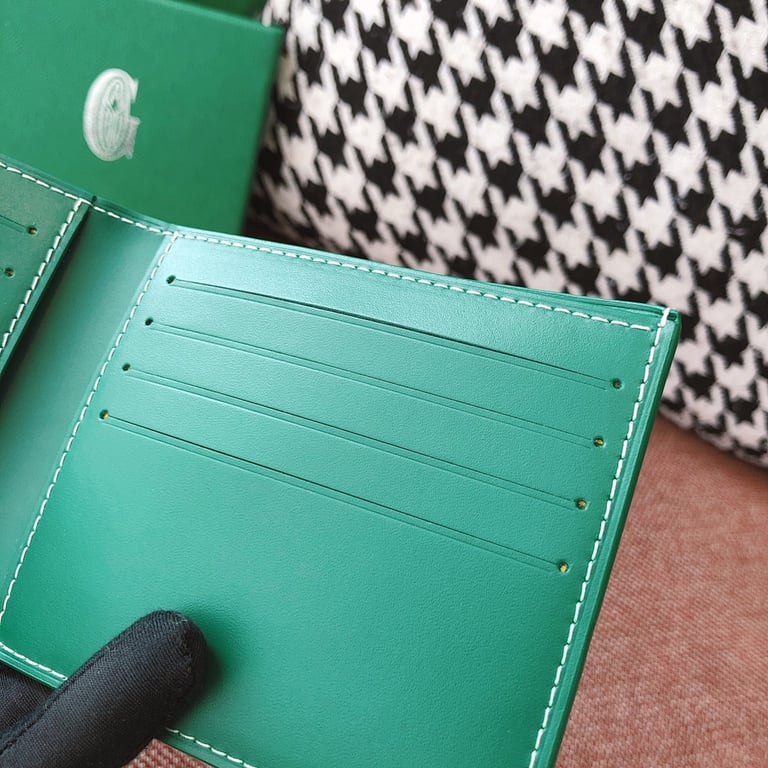Goyard Victoire Wallet Green - 2