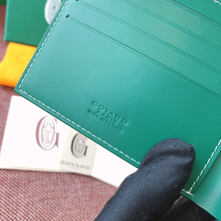 Goyard Victoire Wallet Green - 3
