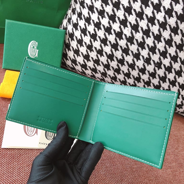 Goyard Victoire Wallet Green - 4