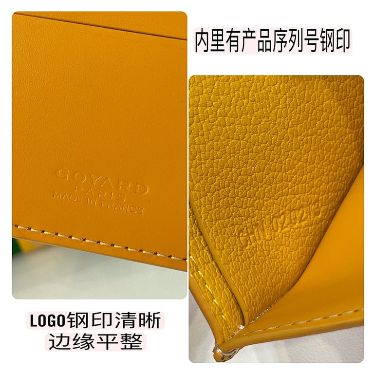 Goyard Victoire Wallet Yellow - 2