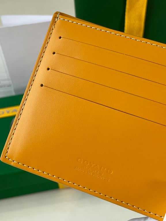 Goyard Victoire Wallet Yellow - 4
