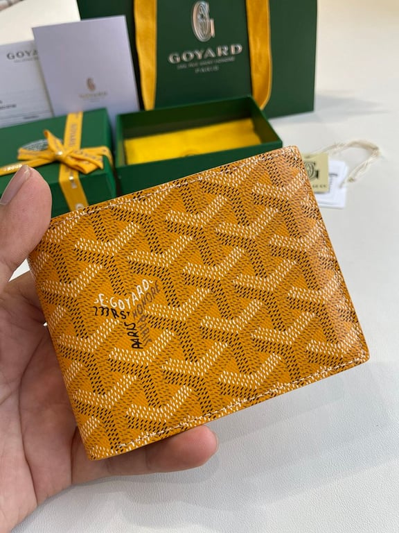 Goyard Victoire Wallet Yellow - 7