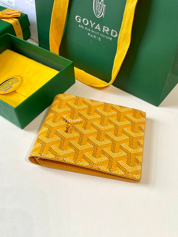 Goyard Victoire Wallet Yellow - 8