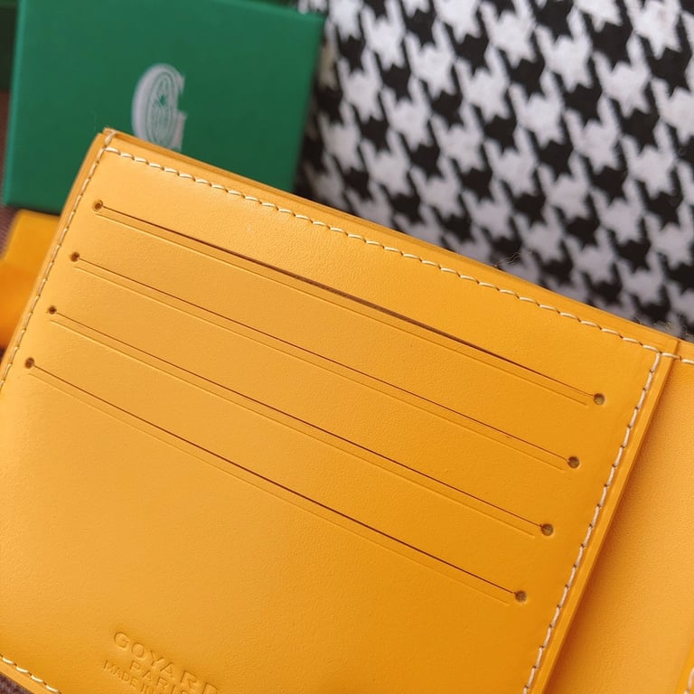 Goyard Victoire Wallet Yellow - 2