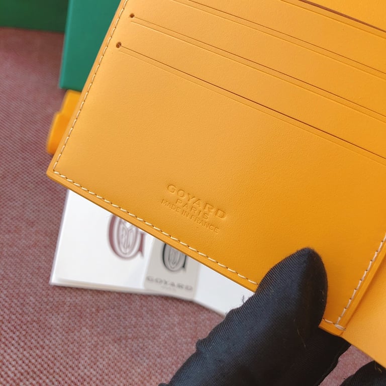 Goyard Victoire Wallet Yellow - 3