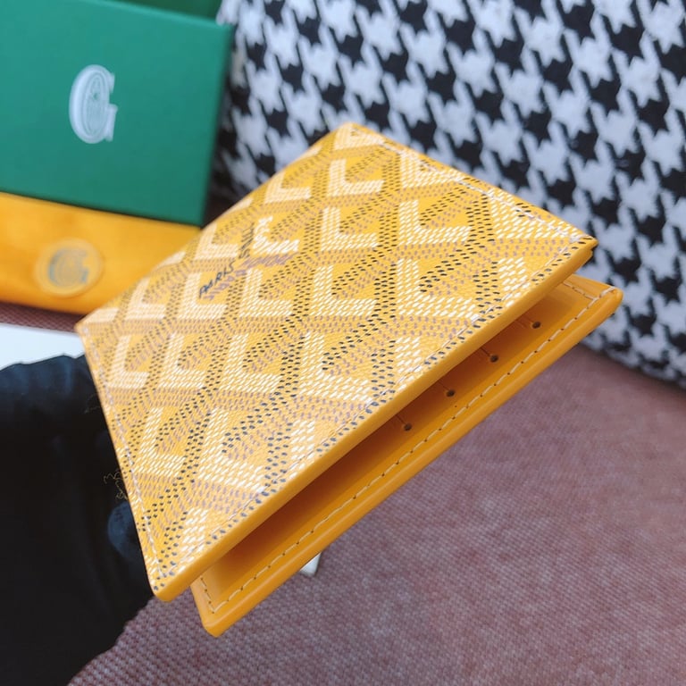 Goyard Victoire Wallet Yellow - 7
