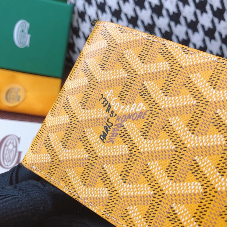 Goyard Victoire Wallet Yellow - 8