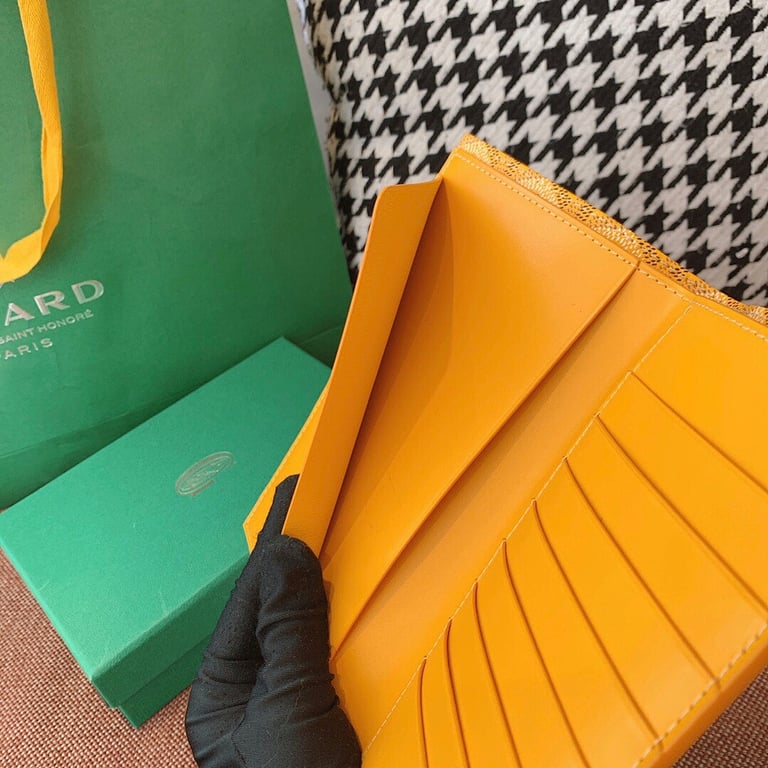 Goyard 8508 Long Wallet Yellow - 3