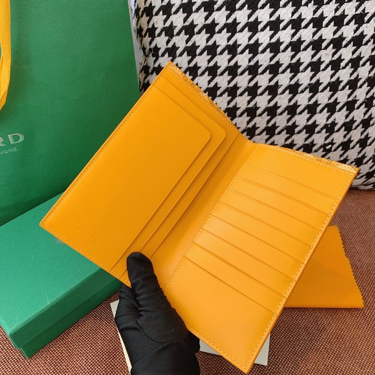 Goyard 8508 Long Wallet Yellow - 5