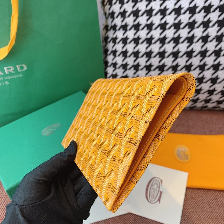 Goyard 8508 Long Wallet Yellow - 7