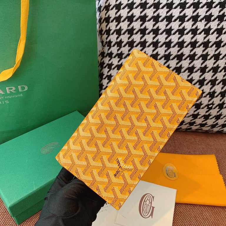 Goyard 8508 Long Wallet Yellow - 9