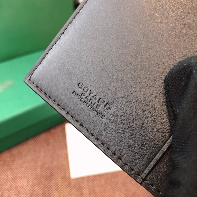 Goyard Long Wallet Passport Holder 8508 Black - 3