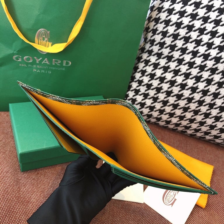 Goyard 8508 Long Wallet Green - 2