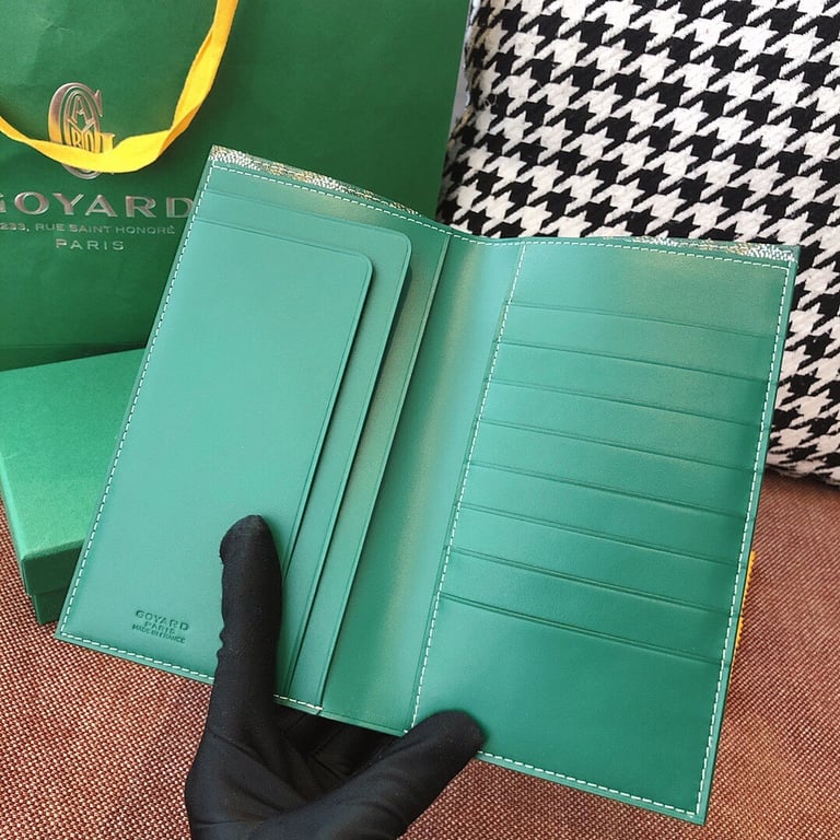 Goyard 8508 Long Wallet Green - 4