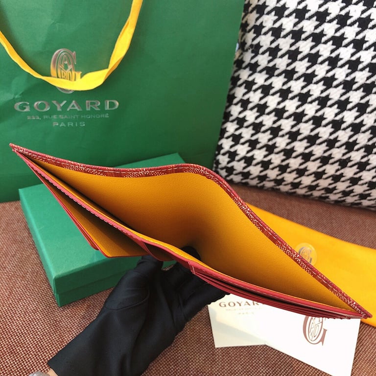 Goyard 8508 Long Wallet Red Goyardine - 2