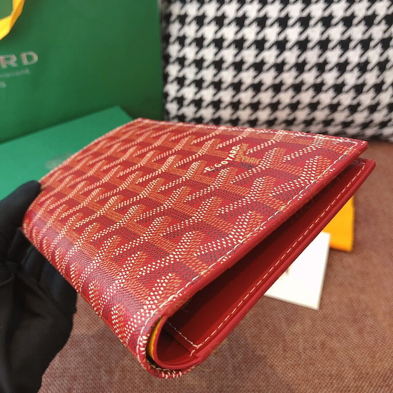 Goyard 8508 Long Wallet Red Goyardine - 5