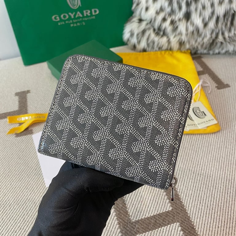 Goyard Matignon PM Zip Wallet Grey - 9
