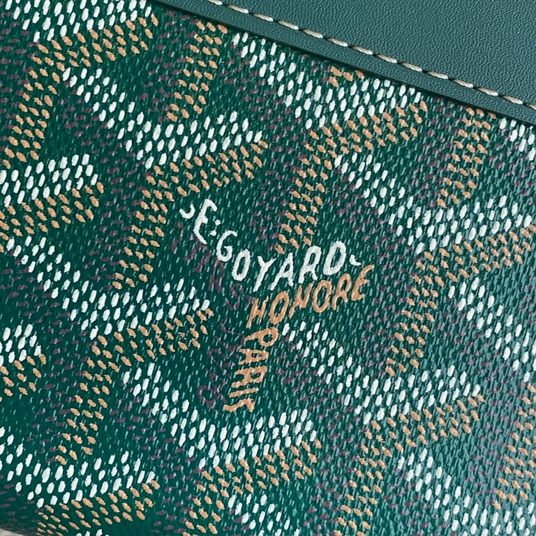 Goyard Matignon Mini Wallet Green - 5
