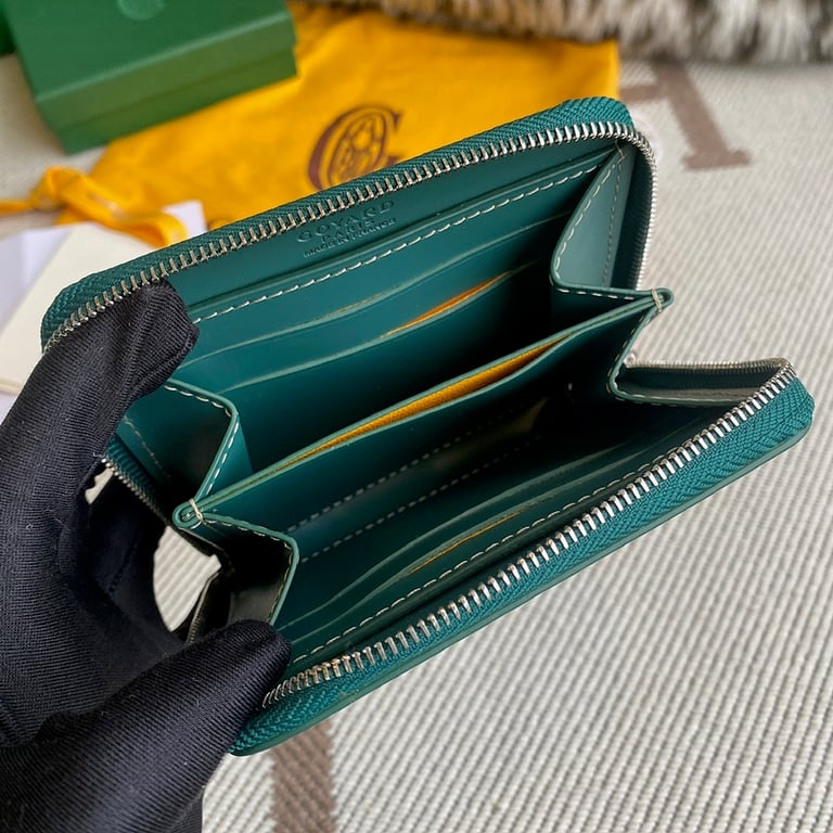 Goyard Matignon Mini Wallet Green - 7