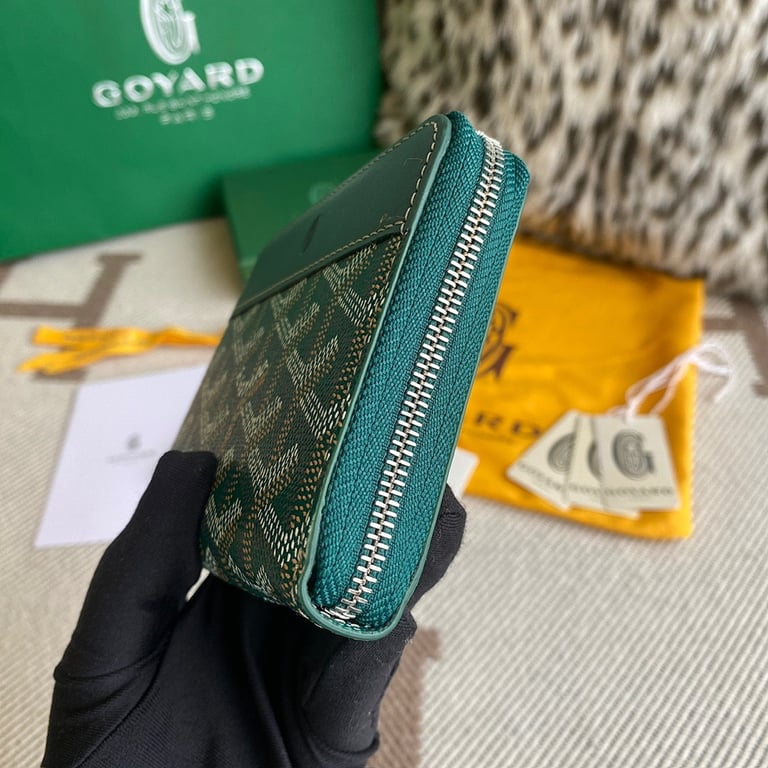 Goyard Matignon Mini Wallet Green - 8
