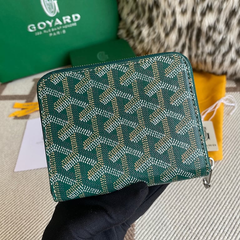 Goyard Matignon Mini Wallet Green - 9