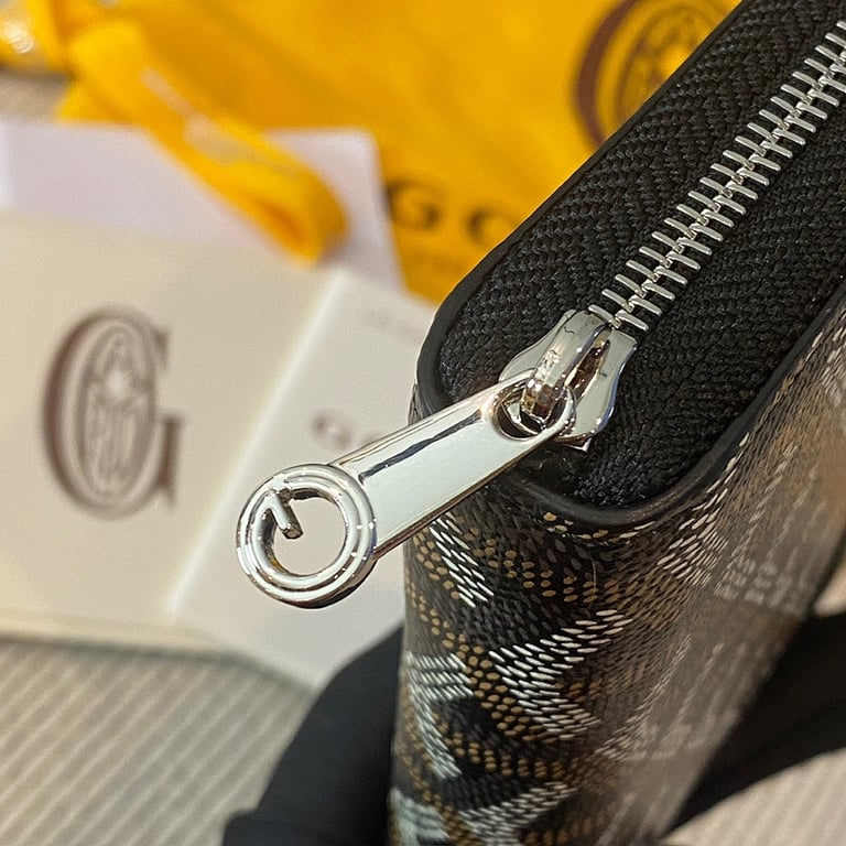 Goyard 8511 Zip-Around Wallet Black - 2