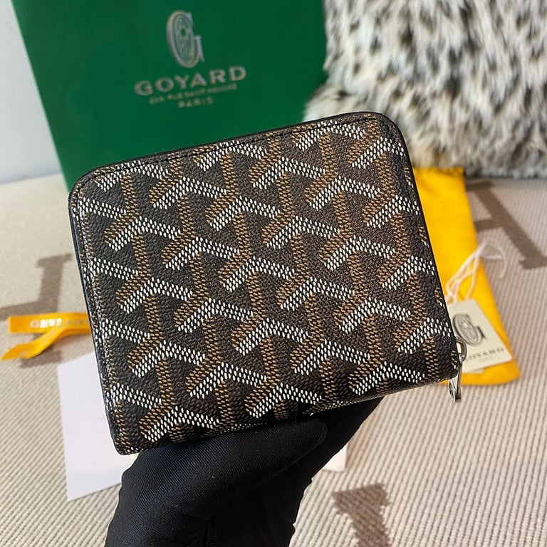 Goyard 8511 Zip-Around Wallet Black - 9