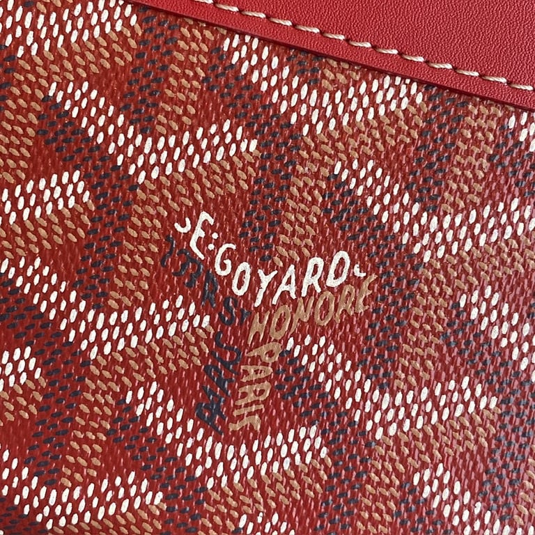 Goyard Matignon Mini Wallet 8511 Red - 5