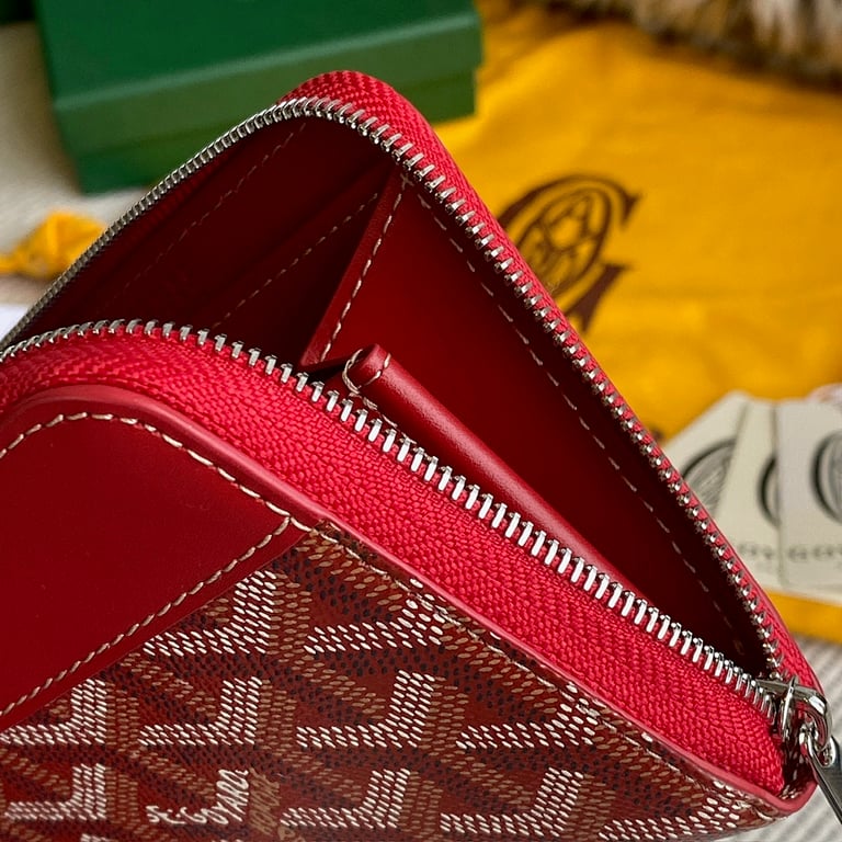 Goyard Matignon Mini Wallet 8511 Red - 6