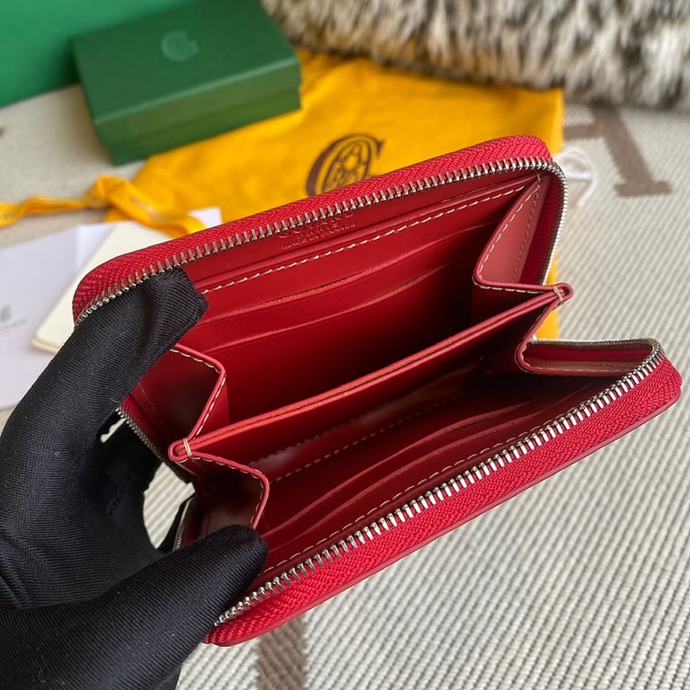 Goyard Matignon Mini Wallet 8511 Red - 7