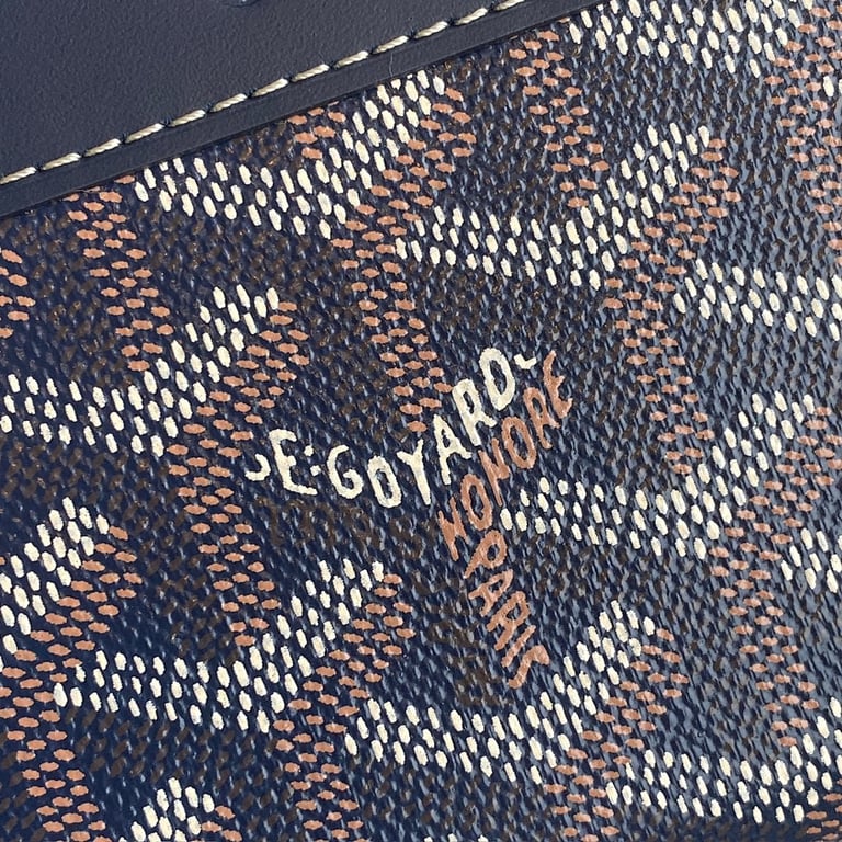 Goyard Matignon Zip Wallet Navy Blue - 5