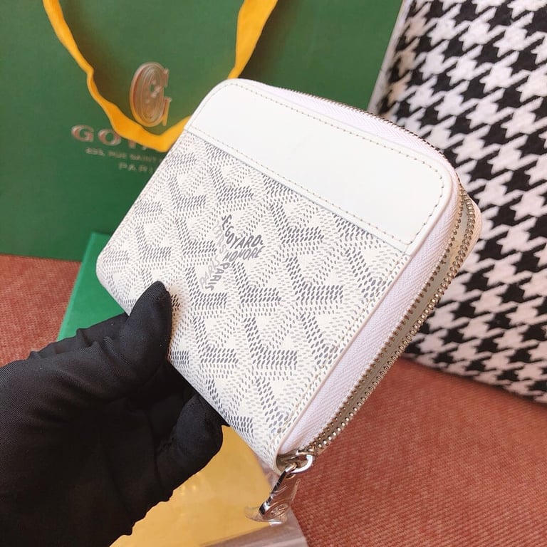 Goyard Matignon Mini Wallet 8511 White - 4
