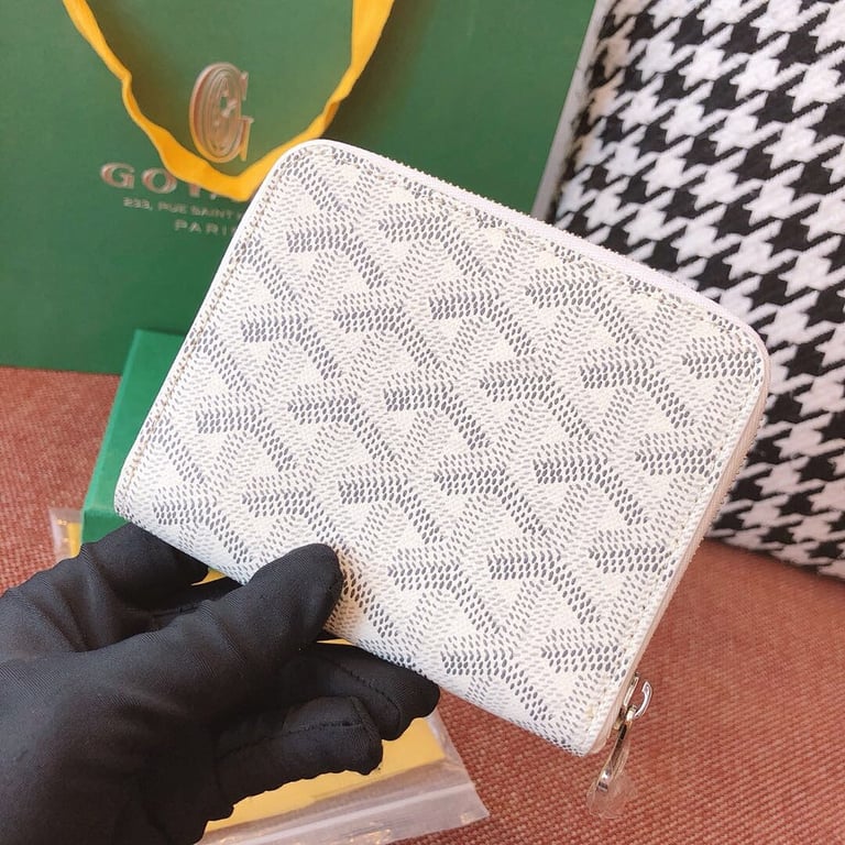 Goyard Matignon Mini Wallet 8511 White - 5