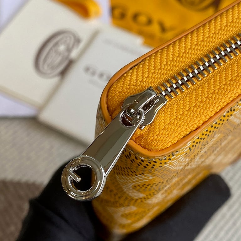 Goyard 8511 Zip Wallet Yellow - 2